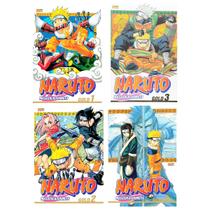 Manga Naruto Gold Kit 4 Primeiros Volumes Lacrados - Panini Manga Naruto Gold Kit 4 Primeiros Volumes Lacrados - Panini