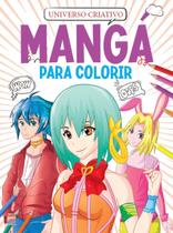 Mangá Para Colorir - Universo Criativo - Roxo - Pé da Letra