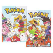 Mangá Pokémon Platinum Arco Completo em 2 Volumes L A C R A D O S - Panini