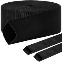 Manga protetora de mangueira hidráulica Hanaive 26 pés de nylon preta