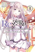 Mangá Yen Press Re:ZERO Vol. 3 Uma Semana na Mansão Mangá Yen Press Re:ZERO Vol. 3 Uma Semana na Mansão