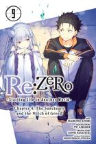 Mangá Yen Press Re:ZERO Vol. 9 Santuário da Bruxa da Ganância Mangá Yen Press Re:ZERO Vol. 9 Santuário da Bruxa da Ganância
