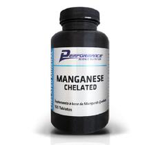 Manganês Mineral Quelato 2,3Mg Performance Nutrition 100 Tab