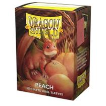 Mangas Arcane Tinmen Dragon Shield Matte Dual Peach 100 CT