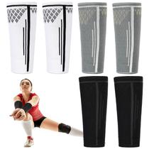Mangas de braço de voleibol Hanaive Athletic Compression, 3 pares