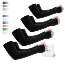 Mangas de braço GOUNOD Sun Protection Cooling com orifícios para polegar Mangas de braço GOUNOD Sun Protection Cooling com orifícios para polegar