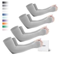 Mangas de braço GOUNOD Sun Protection Cooling com orifícios para polegar Mangas de braço GOUNOD Sun Protection Cooling com orifícios para polegar