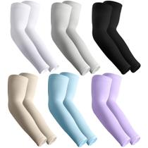 Mangas de braço HEGCOIIE Cooling UV Protection para homens e mulheres Mangas de braço HEGCOIIE Cooling UV Protection para homens e mulheres