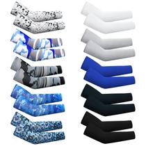 Mangas de braço Xuhal Kids Baseball Compression UV Protection