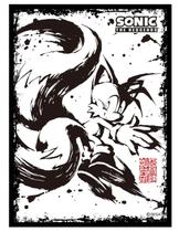 Mangas de cartão Sensky Sonic The Hedgehog Tails Ink Painting