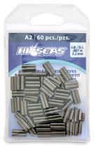 Mangas de cobre HI-SEAS Mini cano duplo de 2,2 mm ID 3,5 mm OD