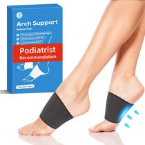Mangas de compressão ANYSWEET Copper Arch Support para dores nos pés