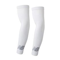 Mangas de compressão New Balance White L/XL (1 par)