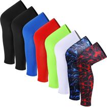 Mangas de compressão para pernas Tatuo Sports, proteção UV, 8 unidades Mangas de compressão para pernas Tatuo Sports, proteção UV, 8 unidades