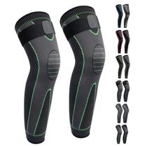 Mangas de compressão SKDK Full Leg Protect Knee para homens e mulheres