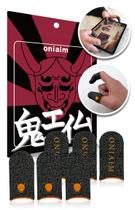 Mangas de dedo OniAim Demon Sleeves de alta sensibilidade, pacote com 6