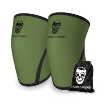 Mangas de joelho Gymreapers, compressão de joelho, neoprene de 7 mm (par) Mangas de joelho Gymreapers, compressão de joelho, neoprene de 7 mm (par)