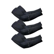 Mangas De Proteção Solar UV Respiráveis (3 Pares) Para Dirigir, Praticar Esportes, Caminhadas E