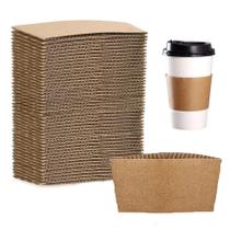 Mangas descartáveis para copos de café EchoDone 200 unidades para 240-480 ml