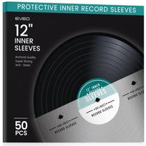 Mangas internas de vinil EVEO Rice Paper AntiStatic LP 12" 50u Mangas internas de vinil EVEO Rice Paper AntiStatic LP 12" 50u