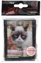 Mangas protetoras de deck Ultra Pro Grumpy Cat Flowers x50 Mangas protetoras de deck Ultra Pro Grumpy Cat Flowers x50