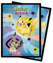 Mangas protetoras de deck Ultra PRO Pokémon Pikachu e Mimikyu