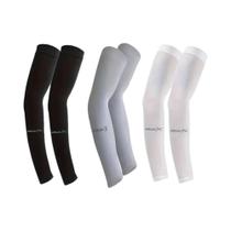 Mangas Protetoras Respiráveis Com Proteção UV, 3 Pares De Protetores De Braço Para Esportes,