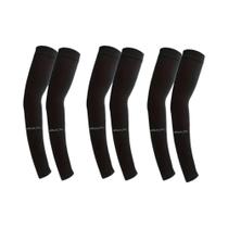 Mangas Protetoras Respiráveis Com Proteção UV, 3 Pares De Protetores De Braço Para Esportes,