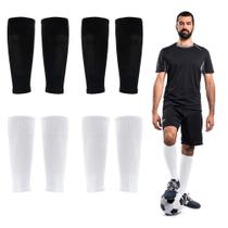 Mangas Shin Guard, mangas de futebol Ukontagood, 4 pares