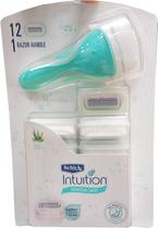Mango de Afeitadora Schick Intuition Sensitive Care con 12 Cartuchos Mango de Afeitadora Schick Intuition Sensitive Care con 12 Cartuchos