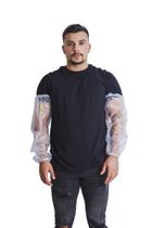 Mangote Plástico Impermeável Reutilizável Vinil C/ Elástico