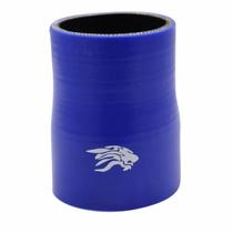 Mangote Silicone Azul Redução 2 3/4"x2 1/2"x100mm - Cód.9488
