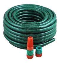 Mangueira 30m -Jardim Trançada Silicone Kit com Engates Rápidos - Ecco Garden