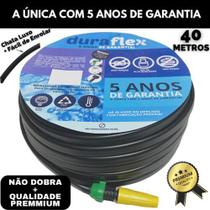 Mangueira 40 Metros Flat Black Luxor Super Flexível - Plasmang