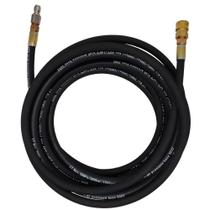 Mangueira Aço 3/8 10M com Engate Rápido para Lavadora WAP L Profi 2500 FW005962 Mangueira Aço 3/8 10M com Engate Rápido para Lavadora WAP L Profi 2500 FW005962
