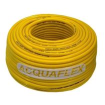 Mangueira Acquaflex Trançada Multiuso 3/8"x4,0mm com Tarja com 50 Metros