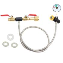 Mangueira adaptadora de recarga de cilindro de CO2 CGA320 para TR21-4 com medidor Mangueira adaptadora de recarga de cilindro de CO2 CGA320 para TR21-4 com medidor