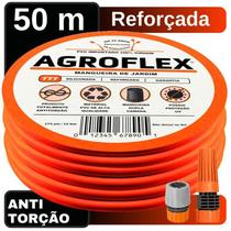 Mangueira Agroflex 100 Metros + Kit Conjunto Tramontina