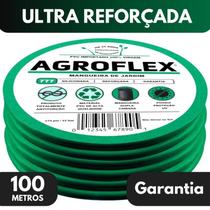 Mangueira Agroflex 100 Mt Com Kit Esg. + Engate Tramontina