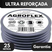 Mangueira AgroFlex 25 M com Kit Esguicho + Engate Tramontina