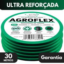 Mangueira Agroflex 30 Metros Com Kit Esguicho Tramontina