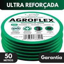 Mangueira Agroflex 50 Metros Kit Esg. E Engate Tramontina