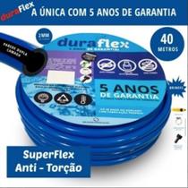Mangueira Anti-torção Siliconada Azul 40 Metros Duraflex