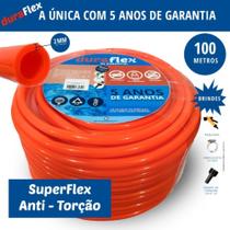 Mangueira Anti-torção Siliconada Laranja 100 Metro Duraflex