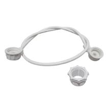 Mangueira Atóxica Para Filtro Purificador De Água Libell Latina Colormaq Branca 3/4" 1M