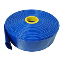 Mangueira Azul Flat Achatada Descarga Água Motobomba Irrigação 2.1/2 Polegadas Londribor - 25 Metros