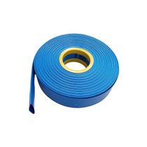 Mangueira Bomba Agua/flat/chata/azul 50 Mts - 2 Polegadas