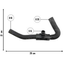 Mangueira Chevrolet Prisma 2009 a 2013 CAUPLAS 13224 Mangueira Chevrolet Prisma 2009 a 2013 CAUPLAS 13224