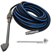 Mangueira Compressor Caminhoneiro 10 Mts Com Calibrador