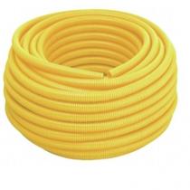 Mangueira conduite 10m Corrugado PVC Amarela 1 Belplast